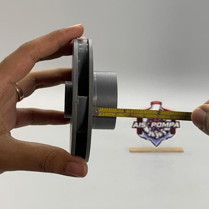 Kipas Impeler Pompa Air Modifikasi / Impeller PVC as 12mm & 9mm