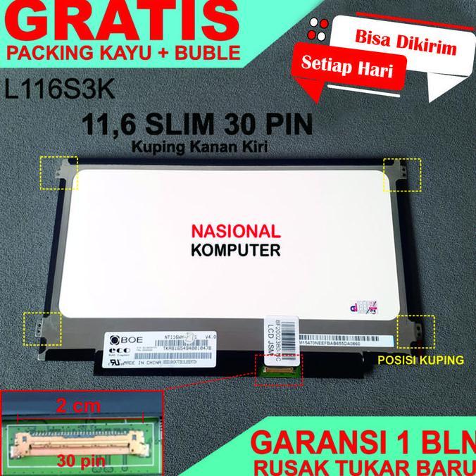 New- Layar LCD LED Acer Aspire E11 ES1-111 ES1-131 ES1-132