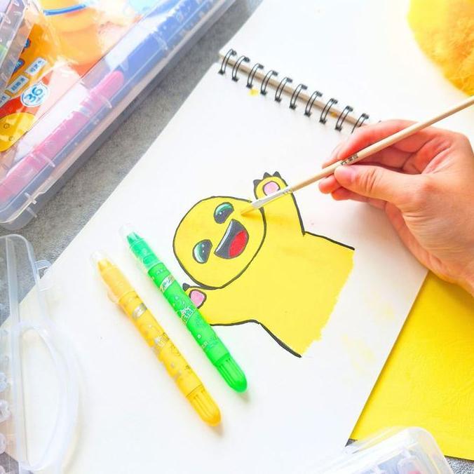 Grasp X Nailong Best Silky Crayon Mata Sedang Krayon Terbaik Limited Edition Original 100%