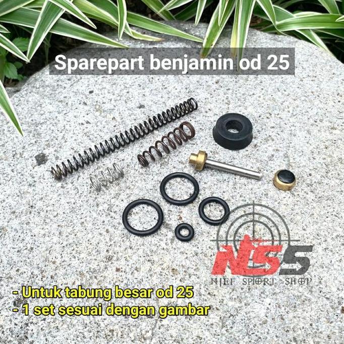 Sparepart senapan benjamin tabung od 25 (tabung besar)