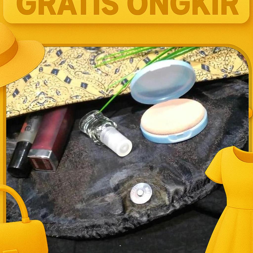 Clutch Batik Lawasan Anyaman Pandan Dompet Tas Gift Khas Indonesia 017