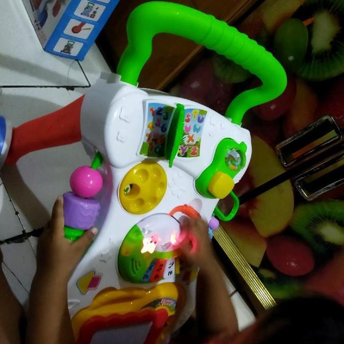 Push Walker Bayi Music Walker Baby Bayi Baby Walker Balita Baru lahir Bayi Cowok Cewek Roda
