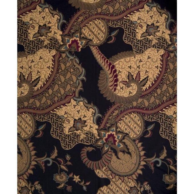 Enzy Batik Kain Batik Nararya - Black