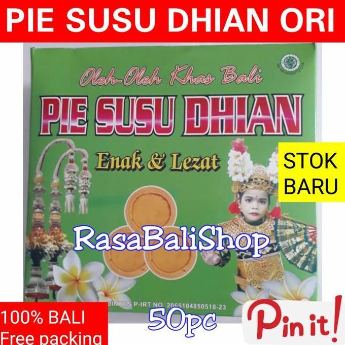 PIE SUSU DHIAN 50PC, PIE DIAN, PIE SUSU BALI, PIE DHIAN ORIGINAL ARG