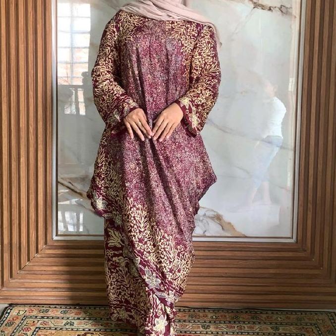 BATIK ANDRANESA, ONE SET BATIK TUNIK MELAYU, ONE SET BATIK VISCOSE PREMIUM