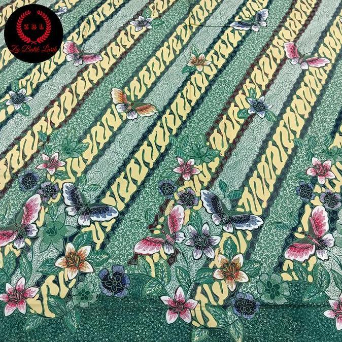 Kain batik asli full tulis hokokai butterfly