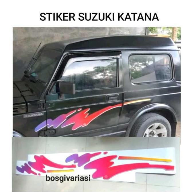 Stiker stripping Body Suzuki Katana Tahun 1994 1set / stiker body suzuki Katana WHY