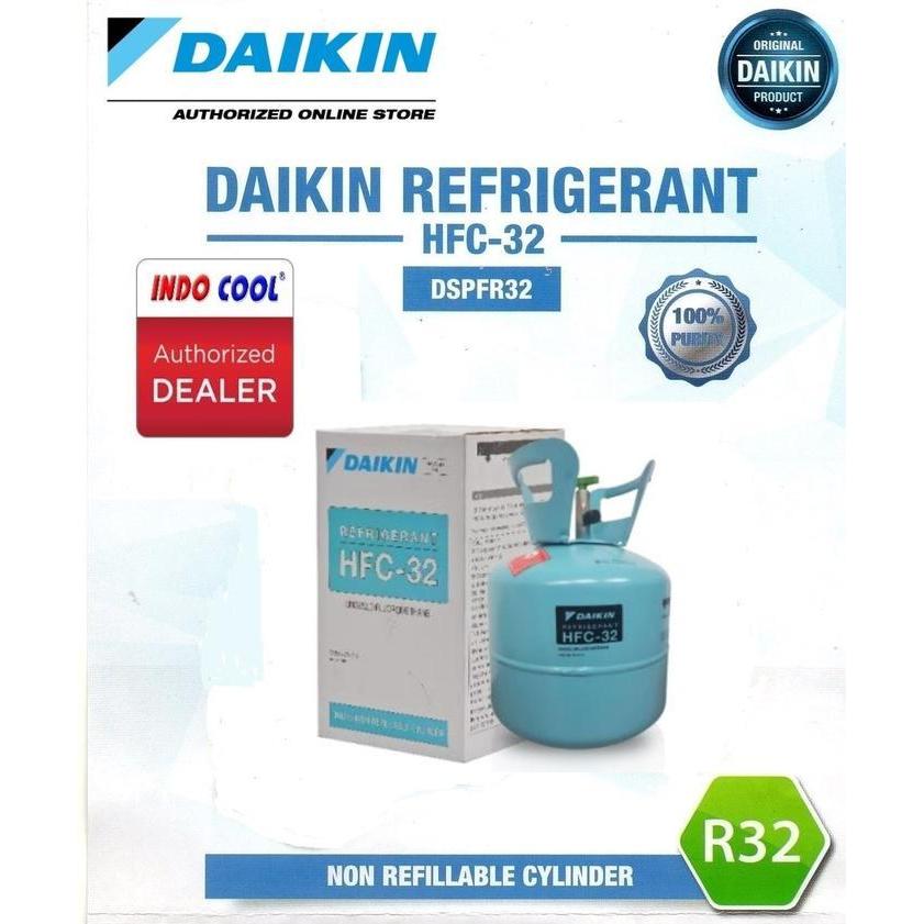 Freon R32 Daikin, Refrigerant R32 Daikin (3Kg) Original Dan Terpercaya