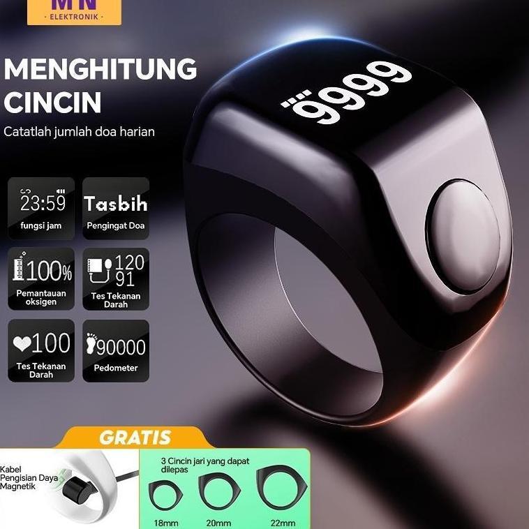 Zikr Ring Lite Zikr Ring Noor Zikr Ring Flex Lite Cincin Tasbih Digital Kabel Cas Zikr Ring Includin