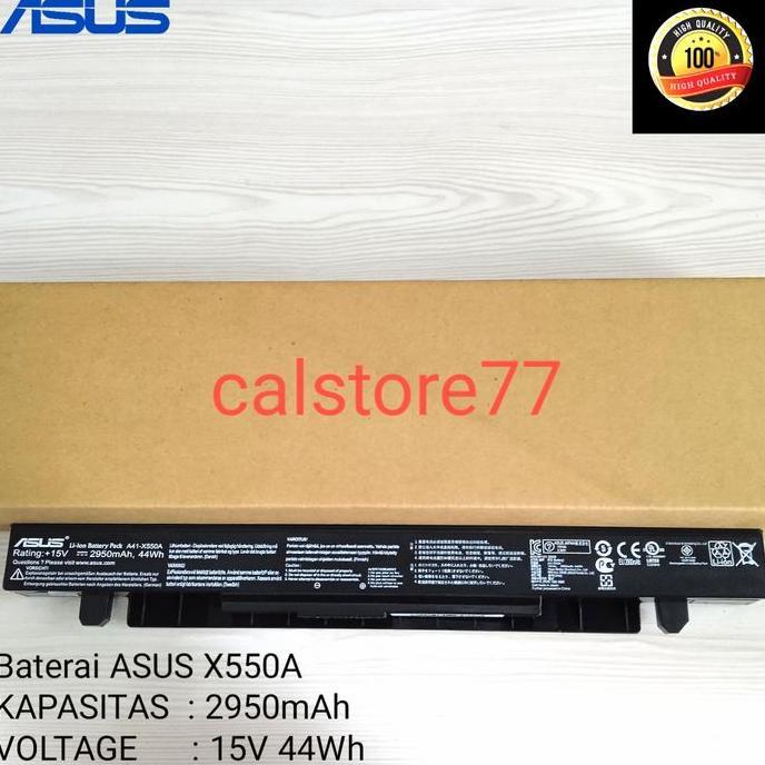 Baterai Laptop Asus A41-X550 A41-X550A Original Terlaris