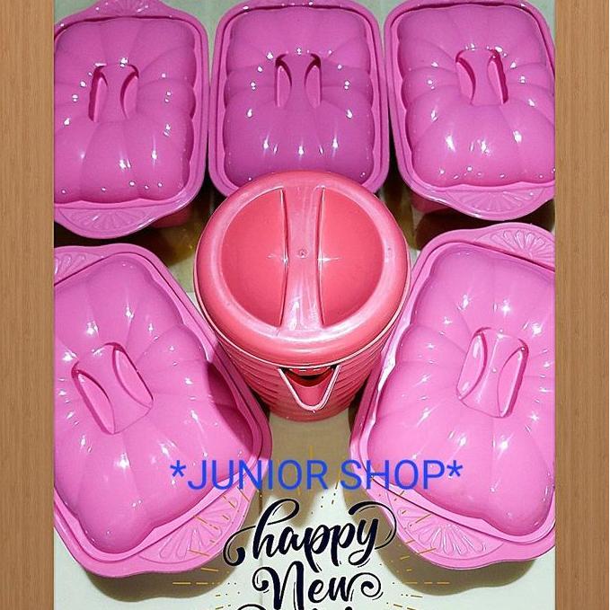 5 PCS BASI SEGI PINK FREE TEKO 1 PCS