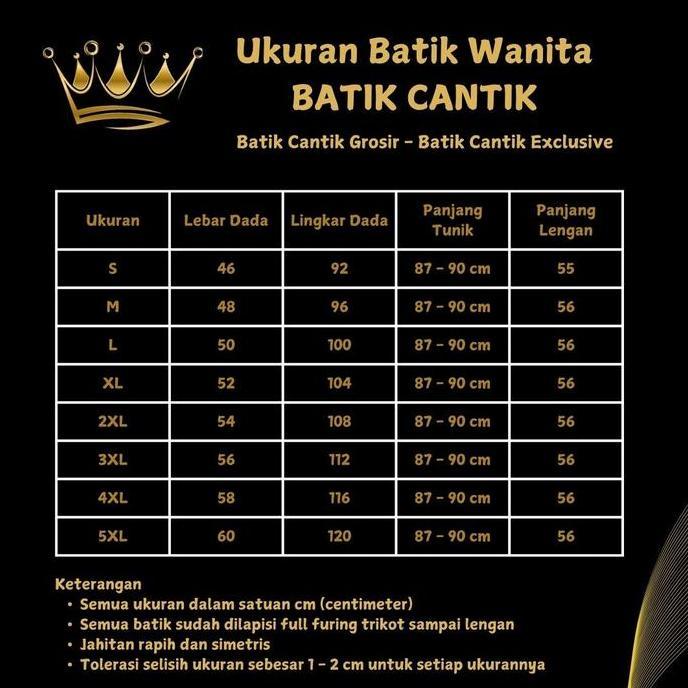 Atasan batik couple pria wanita batik thamrin city