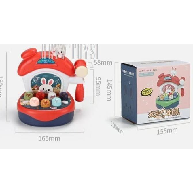 MAINAN EDUKASI ANAK PUKUL HAMSTER MAINAN PUKUL TIKUS MAINAN ANAK BAYI