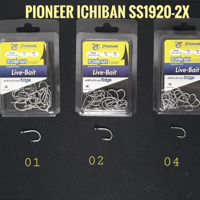 Kail Pancing Pioneer Ichiban Live Bait 1920-2X