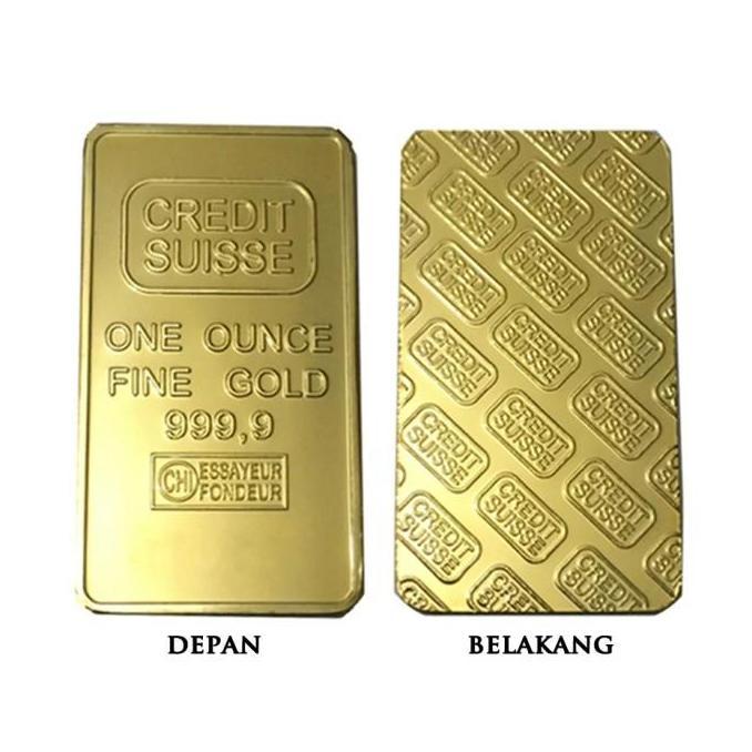 CREDIT SUISSE - Gold Bar Replica