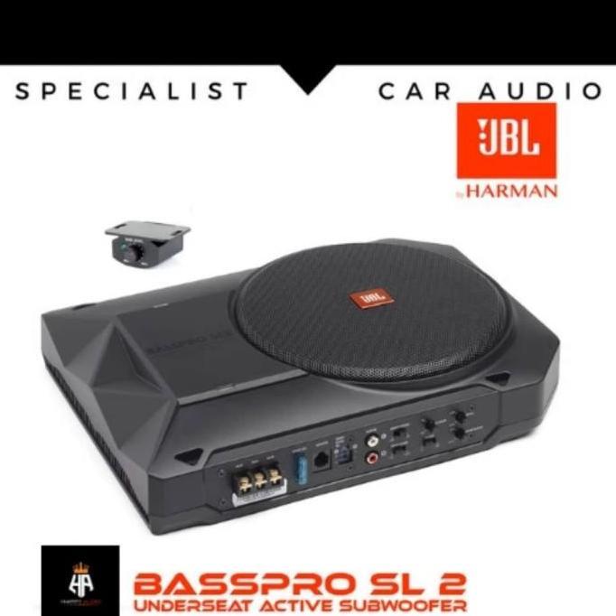 TERBARU - SUBWOOFER kolong aktif JBL BASSPROSL2 original jbl 8' aktif