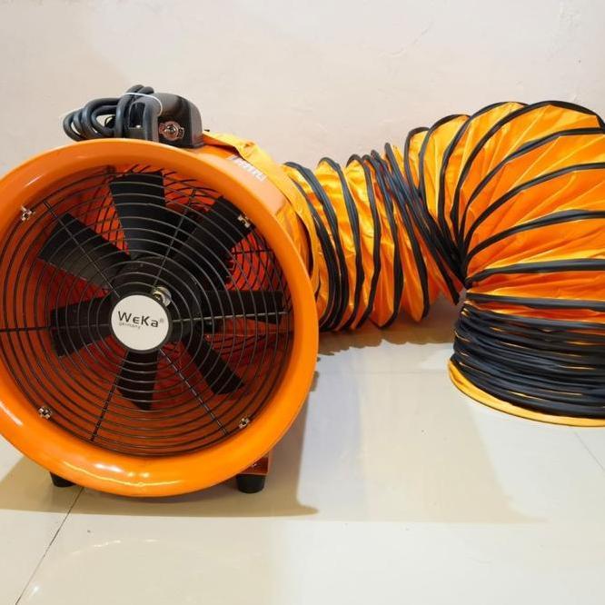 Portable Ventilator 8 Inch / Kipas Blower Ventilator / Exhaust 8" Weka