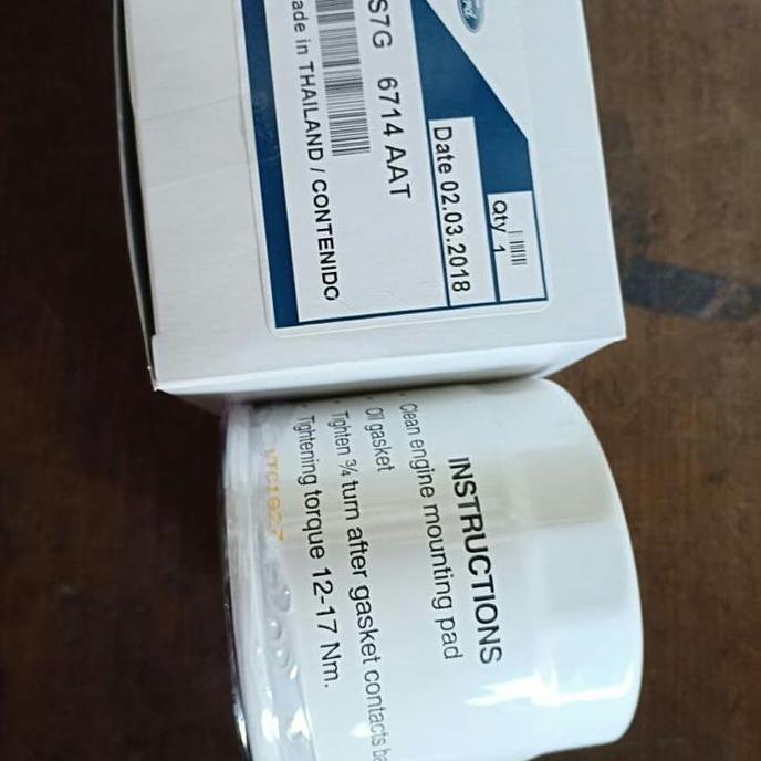 Filter oli ford fiesta