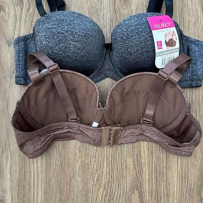 Murah Felancy bra berkawat half cup 073-01176B branded original sale Non COD