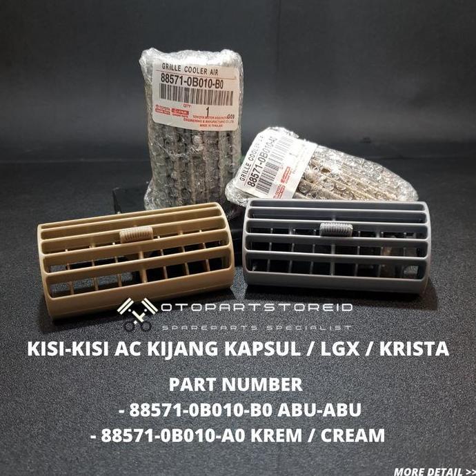 KISI KISI AC DOUBLE BLOWER KIJANG KAPSUL KRISTA LGX