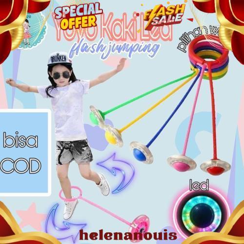 Grosir Lato-Lato Kaki/Hulahup Kaki Lampu/Mainan Anak Hulahup/Holahop Kaki/Hulahup Kaki/Mainan Yoyo K