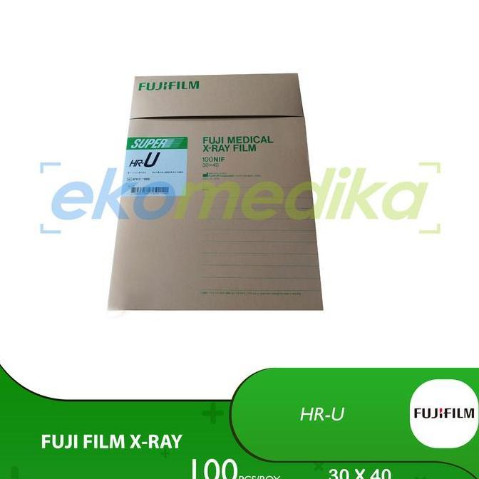 TERMURAH - Fuji Film X-Ray HR-U 30x40cm Kemasan Box Isi 100 Lembar Fuji Medical X Ray Film