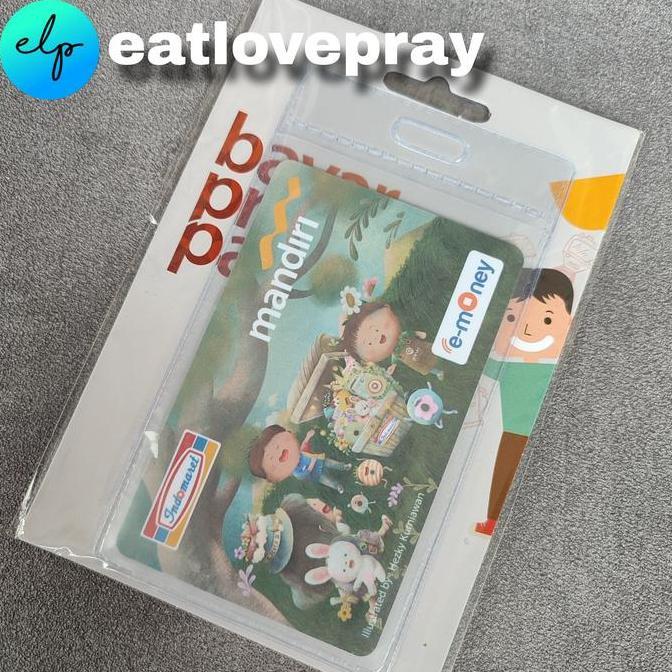 Kartu etoll emoney Original Mandiri Edisi Indomaret Card/Kartu Tol