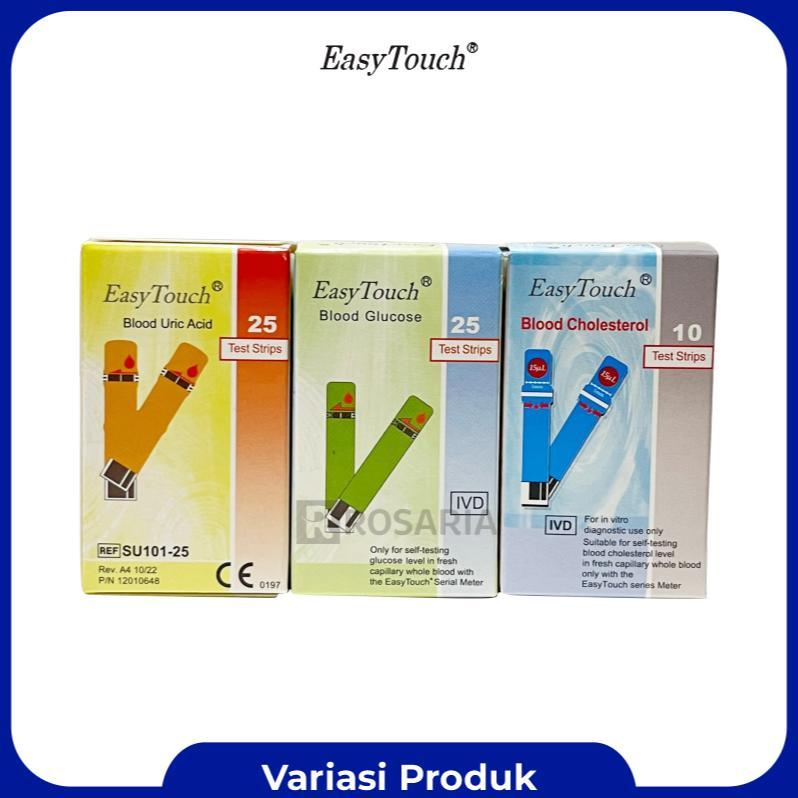 Strip Gula Darah Easy Touch Stik Gcu Glucose Tes Gula Darah New Product