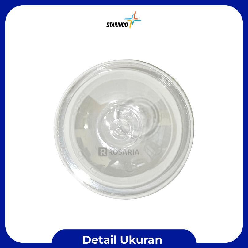Tutup Cup Cembung Tebal Merk Starindo Tutup Gelas Plastik Bening Transparan Minuman Baru