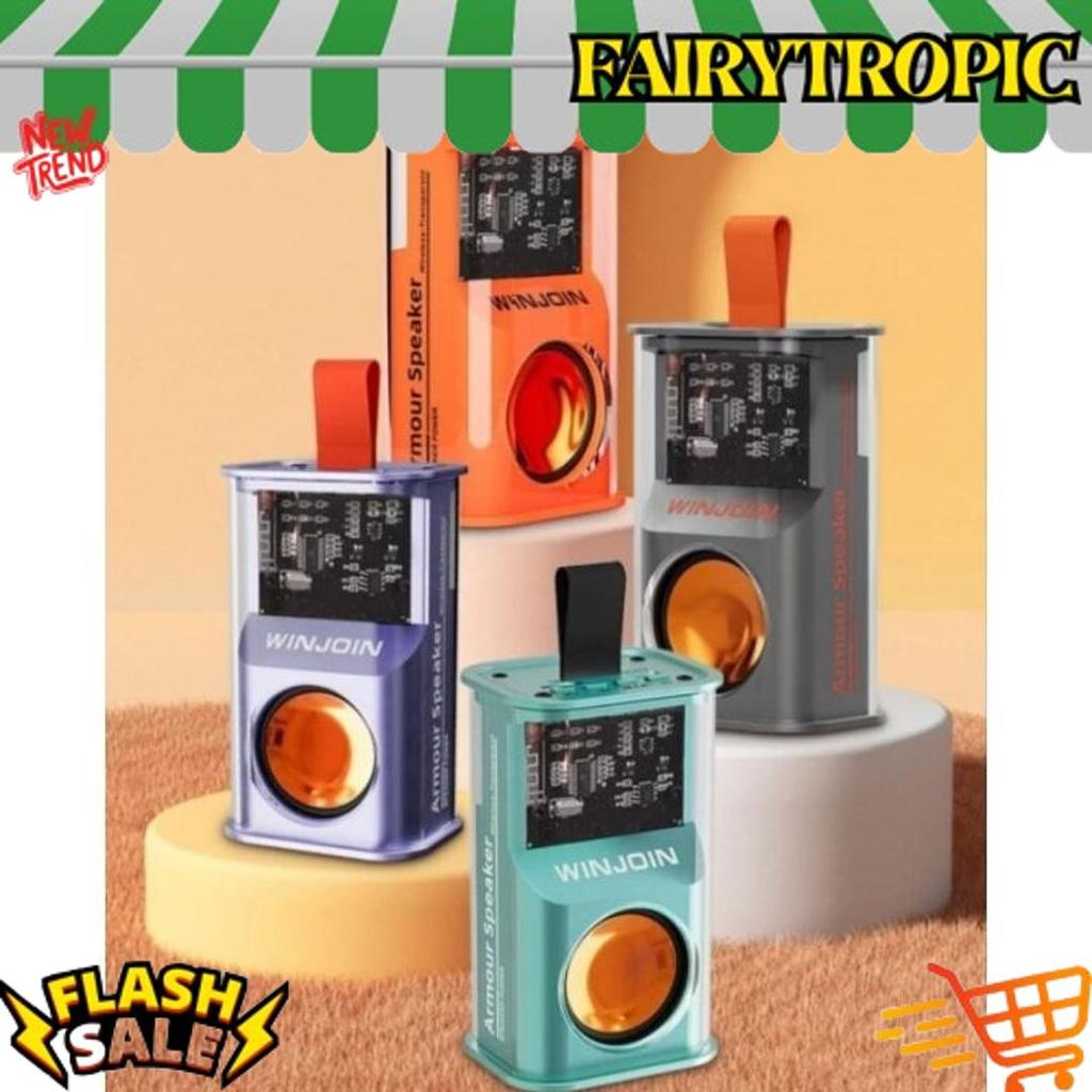 Termurah Speaker Bluetooth K07 K08 Wireless Portable Speaker Transparent And With Led Display