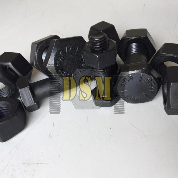 MUR BAUT HTB A325 ASTM 7/8 X 3" / HEX BOLT A325 + NUT 2H KUNCI 36
