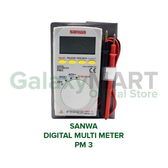 SANWA Multi Tester Digital / Digital Multi Meter PM3 / PM 3 ORIGINAL