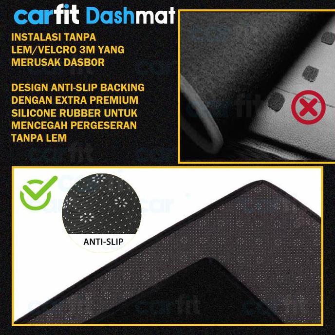 Carfit Lexus Rx Rx300 Rx350 Dashboard Cover Karpet Dasbor 2016-2022 Kualitas Terbaik Harga Termurah