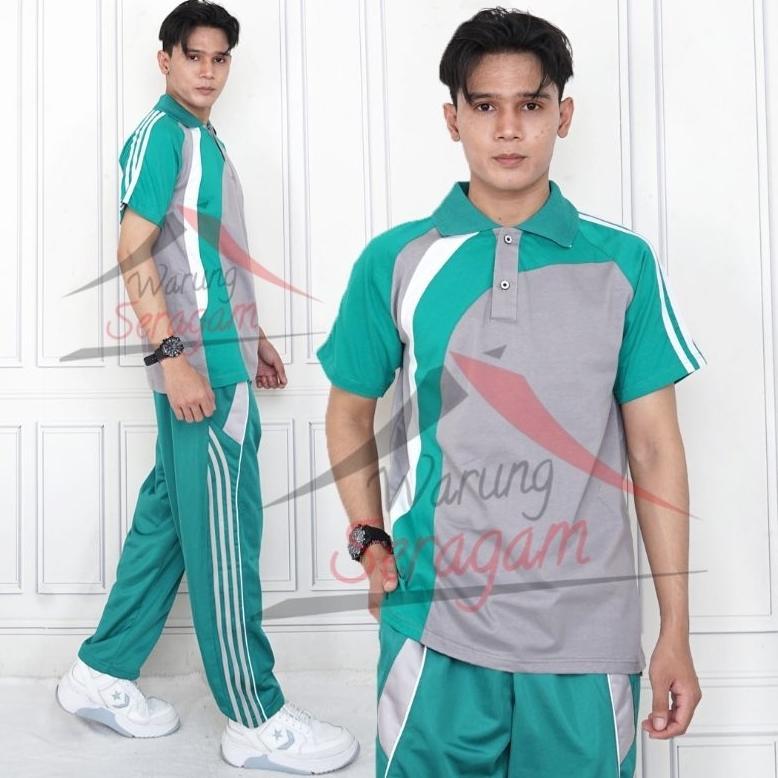 Baju Olahraga Pria Setelan Training Lengan Pendek Wanita