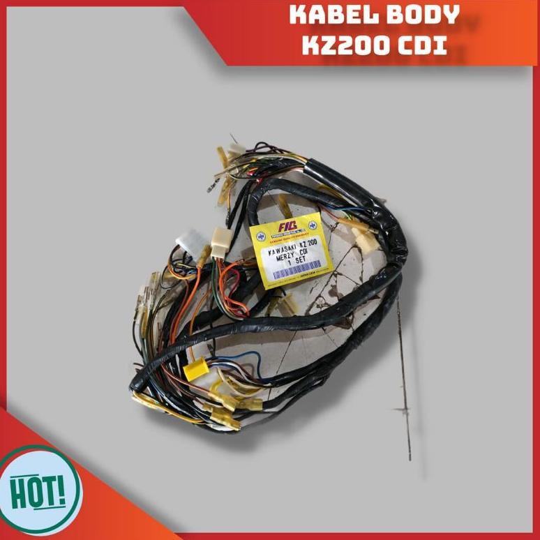 kabel body kawasaki binter merzy CDI kabel bodi KZ200 cdi platina