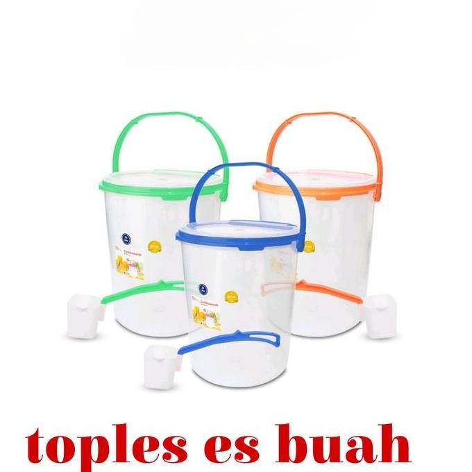 TOPLES SHINPO PLASTIK TEMPAT PENYIMPANAN MINUMAN + GAYUNG 20 LITER