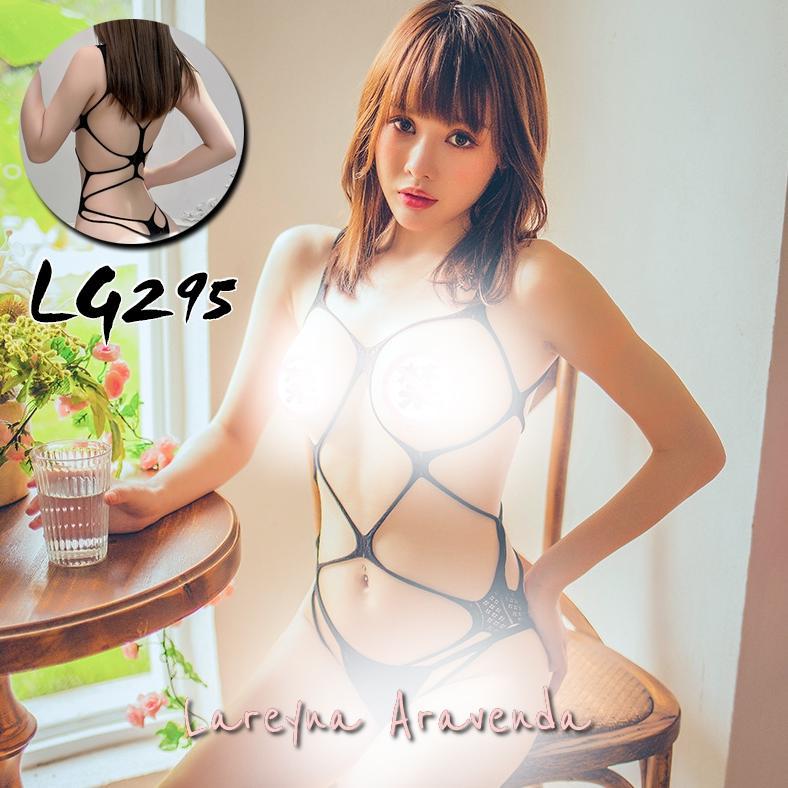 Pakaian Wanita- Lingerie Body Stocking Jumbo Bisa Fit M-Xxxl No Secrets Tonight Lg295 - Lingerie - B