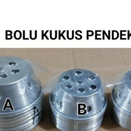 Cetakan bolu kukus pendek tipe C kecil isi 12pcs