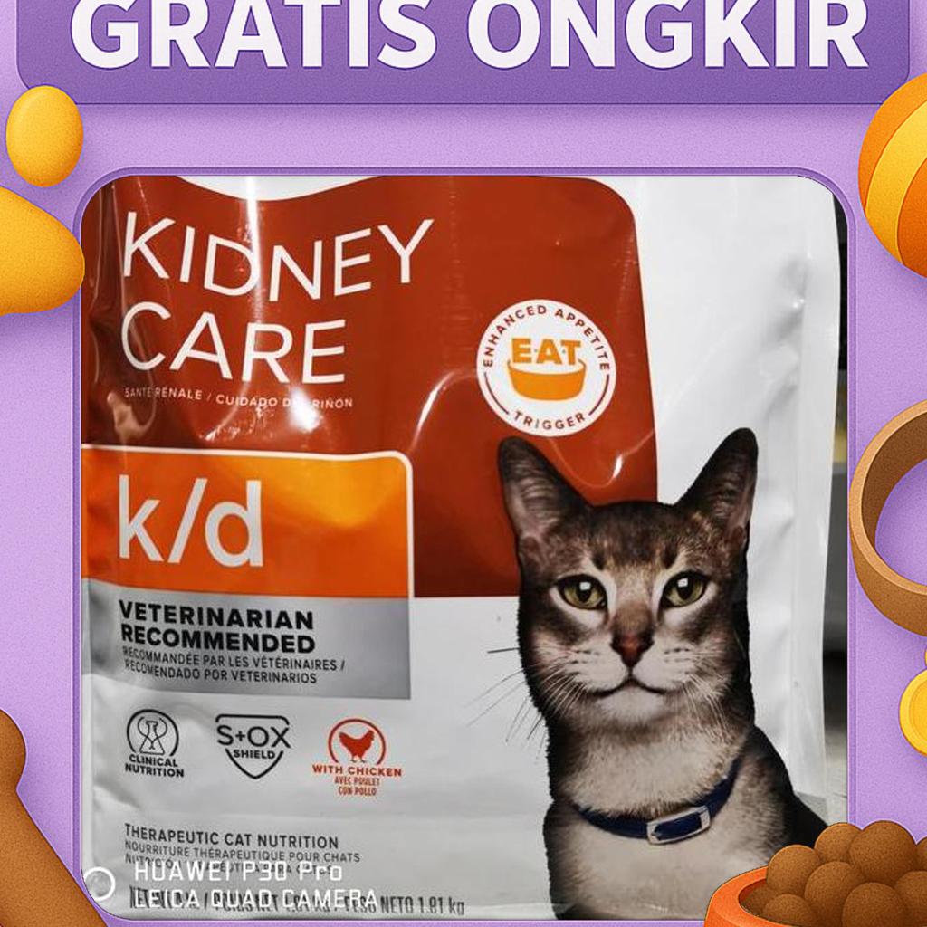 Science Diet K/D Kidney Care 1.81Kg Dryfood Cat Kucing Makanan