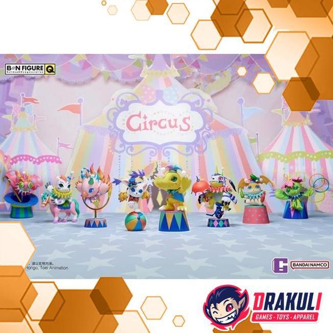 Toys Bn Figure Q Digimon Adventure Circus Series Blind Box