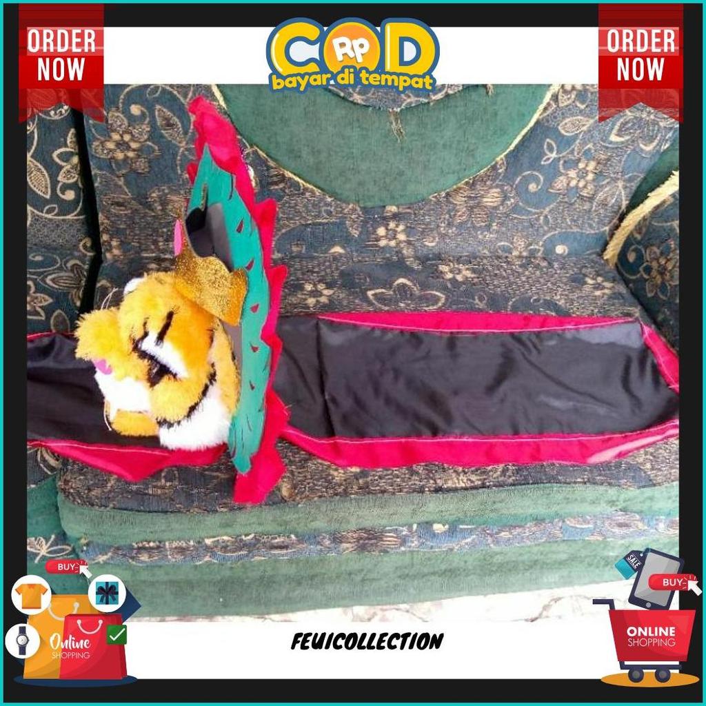 Barongan Macan Kuning Lengkap. Siap Kirim