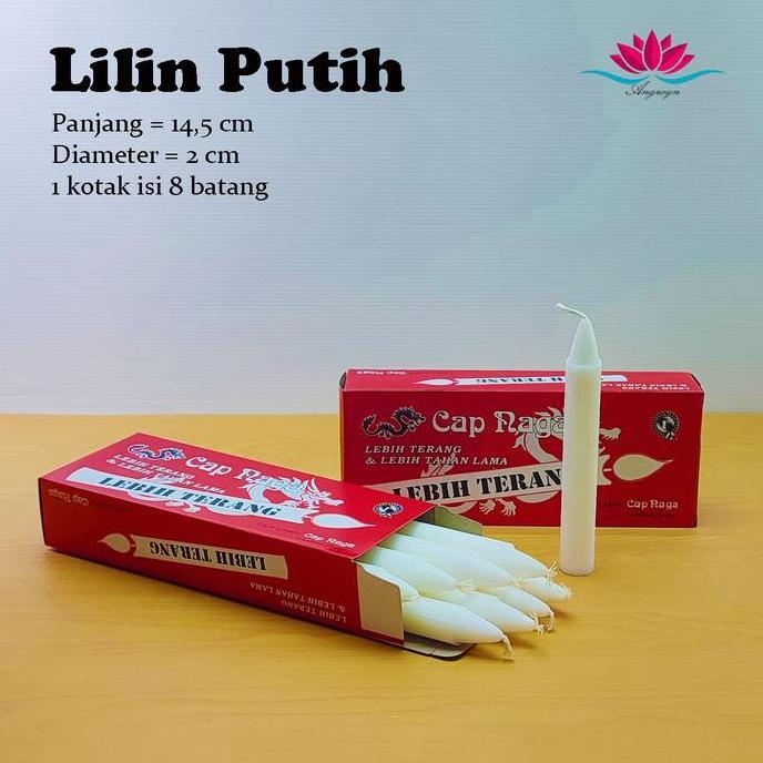 Lilin Mati Lampu / Lilin Putih Jumbo
