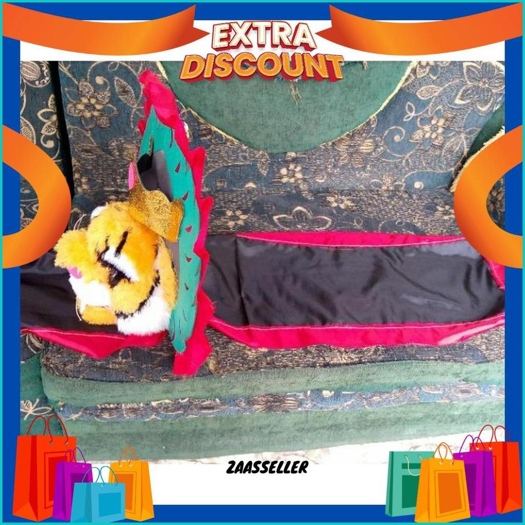 Barongan Macan Kuning Lengkap. Original Produk