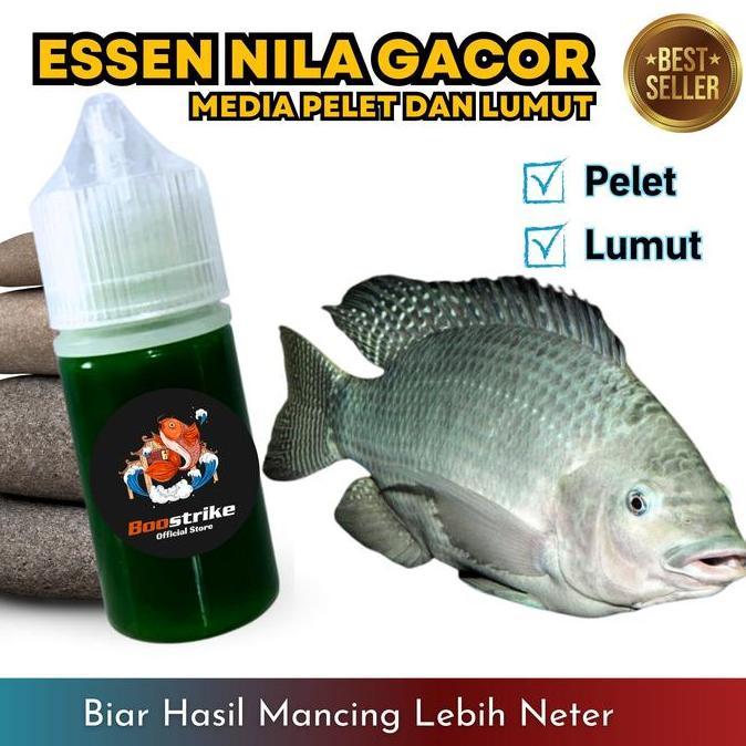 Essen Racikan Ikan Nila Susah Makan Media Pelet Dan Lumut | Essen Boostrike Umpan Pancing