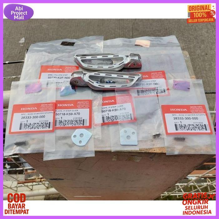 Promo Footstep New Scoopy 2021 S/D 2025 Original Honda