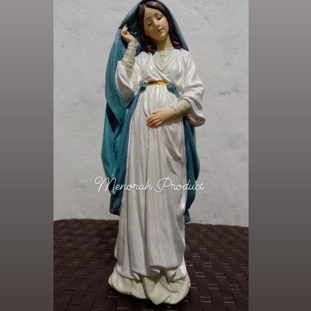 Patung Maria Mengandung. 20cm