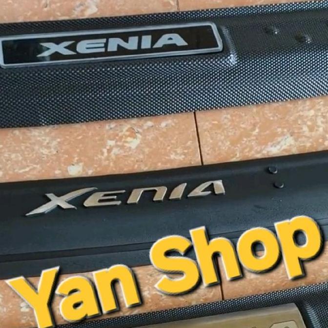 Silplate Sill Plate Bagasi Belakang Daihatsu All Great New Xenia 2012 Sampai 2018 2013 2014 2015 201
