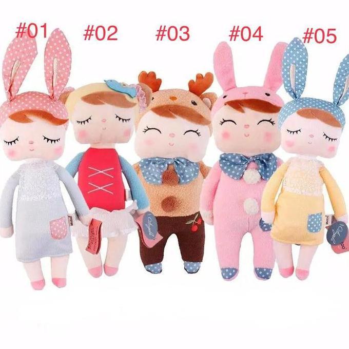 TS Boneka Metoo Angela, Metoo Kelinci, Rusa / Boneka Metoo Original