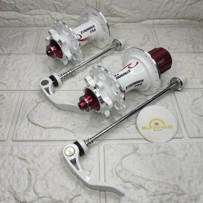 Promo Hub Freehub 32H Strummer Pro Suara Jangkrik Disc Brake 6 Bolt Alloy Super Ringan Cod