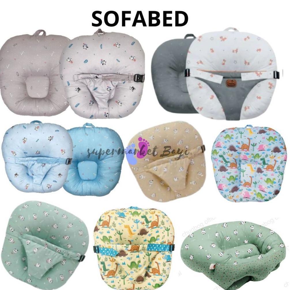 CHUGBOG SOFA BAYI / SOFA BAYI BARU LAHIR / SOFABED / SOFA BAYI / SOFA BAYI + BANTAL DOT BAYI TERMURA
